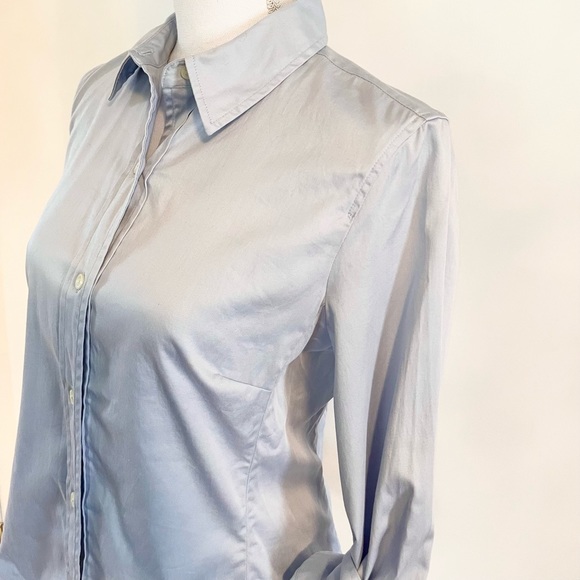 NEW Women’s BANANA REPUBLIC Stretch Button Up Poplin Shirt - Picture 7 of 15